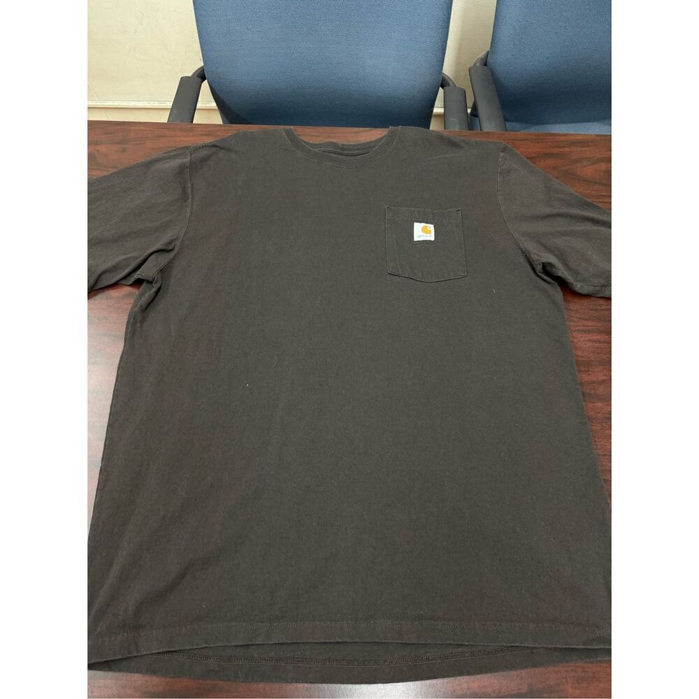 Carhartt Brown Original Fit X-Large Tall Short Sleeve Pocket Tee Shirt